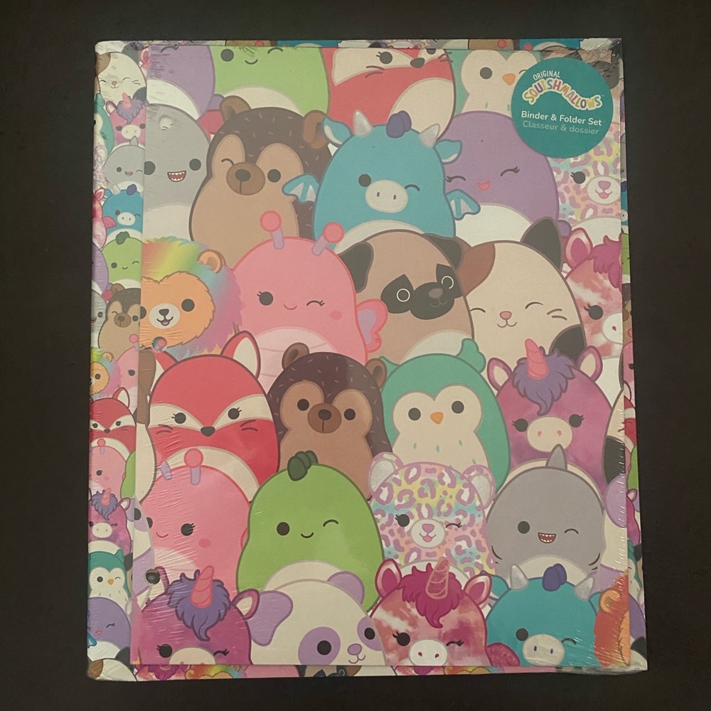 Squishmallow Binder & Folder Set